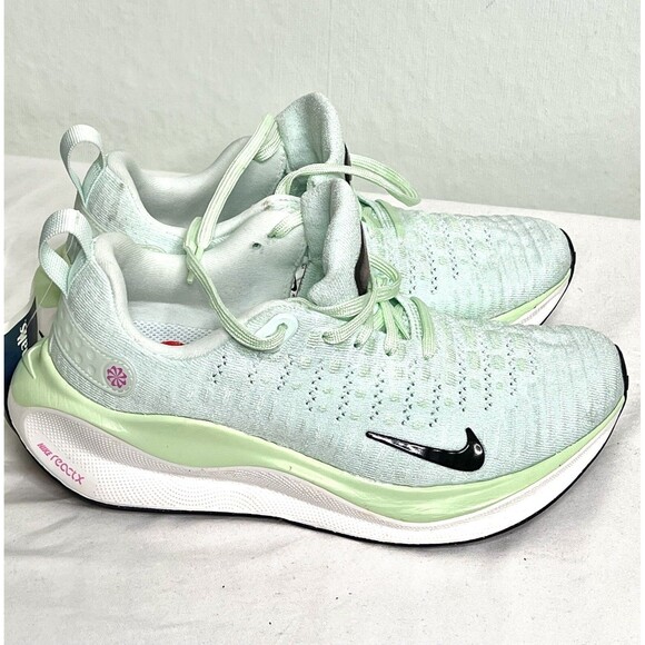 Nike Womens InfinityRN 4 Road Running Shoes Barely Mint Green Sz. 6 - Picture 1 of 6